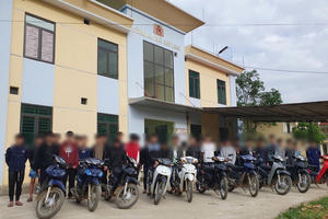 Ngăn chặn 40 thanh thiếu niên hỗn chiến vì mâu thuẫn trên mạng xã hội