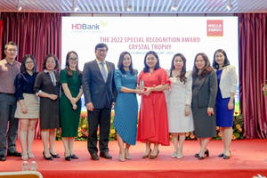 HDBank tiếp tục nhận giải thưởng chất lượng thanh toán quốc tế xuất sắc