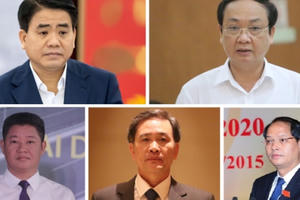 Ủy ban Kiểm tra Trung ương thi hành kỷ luật nhiều lãnh đạo, nguyên lãnh đạo TP Hà Nội