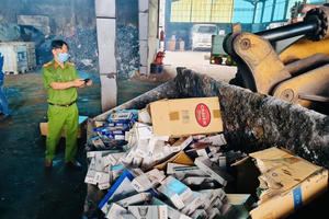 Bà Rịa - Vũng Tàu: Tiêu hủy hơn 26.000 sản phẩm là tang vật vi phạm pháp luật
