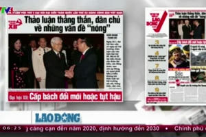 Điểm báo ngày 23/1/2016