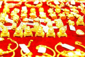 Vàng loạn giá ngày vía Thần Tài năm 2019