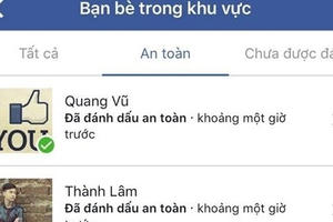 Facebook báo tính năng an toàn cho người dùng khi bão Thần sét đổ bộ