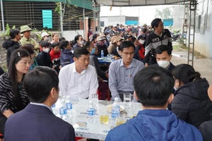 Nghệ An: Thăm hỏi gia đình các học sinh bị đuối nước