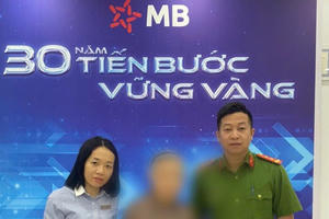 Kịp thời ngăn chặn vụ giả danh Công an lừa đảo chiếm đoạt tài sản ở Hà Nội