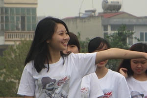 Hàng trăm bạn trẻ hào hứng đến ghi hình MV "Đường đến ngày vinh quang" vinh danh nhạc sĩ Trần Lập