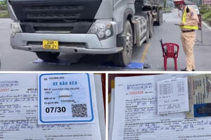 Xử phạt hàng trăm xe quá khổ, quá tải tung tăng đi vào cao tốc Nội Bài – Lào Cai