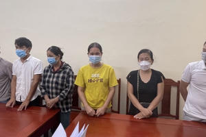 Thanh Hoá: Bắt 6 đối tượng lợi dụng dịch bệnh Covid - 19 lừa đảo chiếm đoạt tài sản