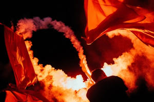 Những khoảnh khắc ấn tượng đêm mừng chiến thắng Olympic Việt Nam