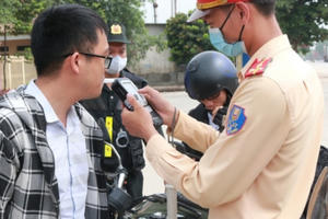 Nghệ An: 325 tài xế bị xử phạt trong 3 ngày nghỉ Tết Dương lịch