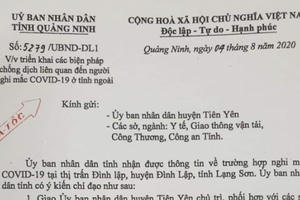 Có ca nghi mắc Covid-19 ở Lạng Sơn, Quảng Ninh ra công văn hỏa tốc, lập chốt ngay trong đêm