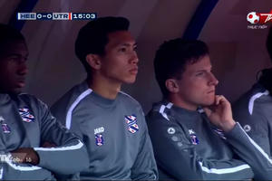 Đoàn Văn Hậu ngồi ghế dự bị, SC Heerenveen hòa đáng tiếc FC Utrecht trên sân nhà