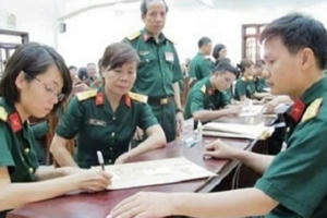 Năm 2020, các trường Đại học quân sự tuyển sinh đạt 99,57%