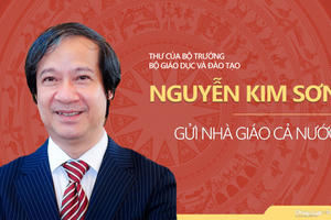 Bộ trưởng Nguyễn Kim Sơn kêu gọi 'chung sức để giáo dục tốt lên'