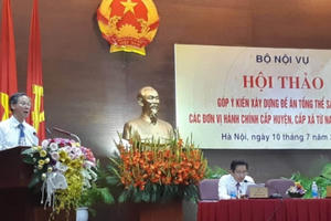 259 huyện, 6.191 xã trong cả nước có thể sáp nhập 259 huyện, 6.191 xã trong cả nước có thể sáp nhập