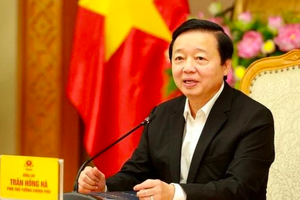 Phó Thủ tướng Trần Hồng Hà đảm nhận thêm nhiệm vụ mới