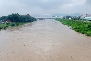 Phát lệnh báo động trên hai con sông tại Bắc Giang do mực nước dâng cao