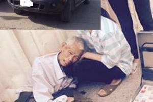 Hà Nội: Phẫn nộ “quái xế” tông gãy chân cụ già rồi bỏ trốn