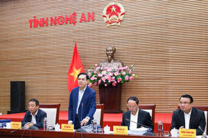 Chủ tịch UBND tỉnh Nghệ An Võ Trọng Hải: "Văn bản không được trả đi, trả lại, không được chậm"