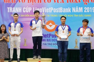 Khởi tranh giải vô địch cờ vua toàn quốc 2020 tranh cup LienVietPostBank
