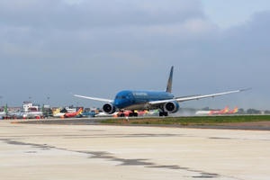 Một đường cất hạ cánh sân bay Nội Bài sẽ tạm dừng hoạt động từ 18/2