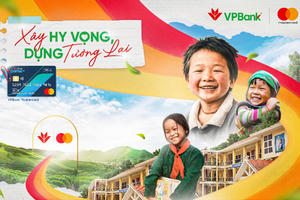 VPBank và Mastercard hợp tác thực hiện sáng kiến “Xây hy vọng, dựng tương lai” hỗ trợ trẻ em có hoàn cảnh khó khăn tại Việt Nam