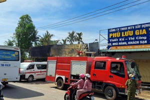 Vợ mang bầu cùng chồng tử vong trong siêu thị mini bị cháy