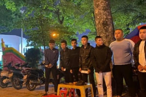 Vĩnh Phúc: Công an TP Vĩnh Yên bắt nhóm đối tượng lập bãi trông giữ xe trái phép Vĩnh Phúc: Công an TP Vĩnh Yên bắt nhóm đối tượng lập bãi trông giữ xe trái phép