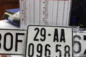 Quy định về biển số định danh