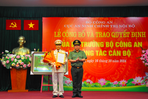 Cục An ninh chính trị nội bộ có Tân Phó Cục trưởng