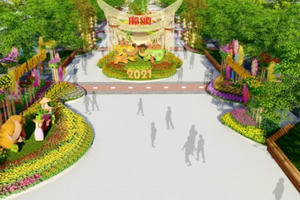 Những điểm hấp dẫn tại Đường hoa Nguyễn Huệ Tết Tân Sửu 2021