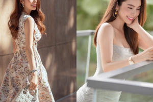 Huỳnh Vy diện váy ngắn khoe body