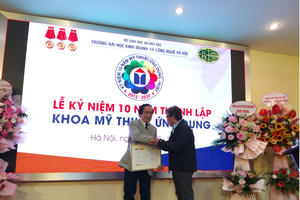 Khoa Mỹ thuật ứng dụng HUBT kỷ niệm 10 năm thành lập