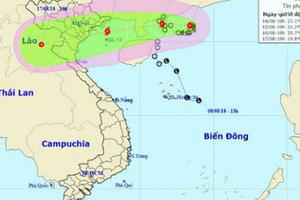 Cấm biển, kiên quyết di dời dân đến nơi an toàn để ứng phó bão số 4