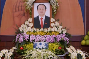 TP Hồ Chí Minh: Chư tôn đức, tăng ni tổ chức tưởng niệm Chủ tịch nước tại Việt Nam quốc tự