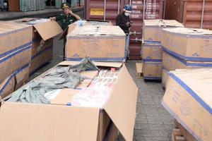 Bắt giữ vụ buôn lậu thuốc lá gần 5,9 tỷ đồng tại Công ty TNHH XNK Thương mại dịch vụ vận tải An Khang