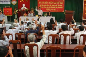 Không đạt trên 50% số phiếu tín nhiệm của cử tri tại nơi cư trú thì không đưa vào danh sách ứng cử