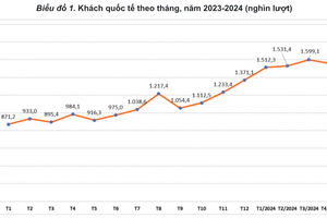 Đã có 6,2 triệu lượt khách quốc tế đến Việt Nam