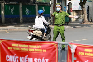 Công an Hà Nội lập thêm 39 chốt kiếm soát người và phương tiện