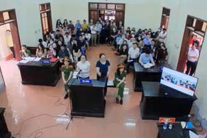 Xét xử phúc thẩm vụ án cô giáo bị phạt 5 năm tù ở Nghệ An