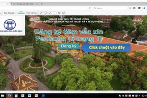 Hơn 3.000 liều vacxin dịch vụ sẽ đăng ký vào ngày 8/3
