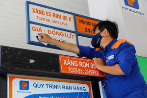 Giá xăng dầu đồng loạt được điều chỉnh tăng