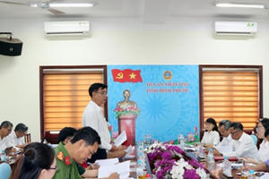 Bình Phước: 100% vụ án truy tố đúng thời hạn, truy tố đúng tội