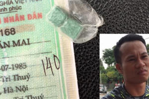 Hà Nội: Nam thanh niên mua “kẹo” về sử dụng bị 141 tóm gọn