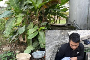 Thực nghiệm hiện trường vụ việc phát hiện hài cốt người phụ bị sát hại cách đây hơn một thập kỷ