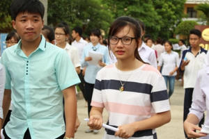 Nam Định: Gần 200 thí sinh nản chí bỏ thi trong ngày đầu tiên