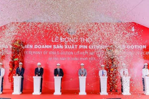 Khởi công Nhà máy sản xuất Pin Lithium 275 triệu USD