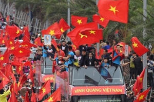 Báo chí quốc tế ấn tượng với màn chào đón U23 Việt Nam tại Hà Nội