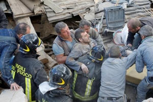 Động đất kinh hoàng tại Italia: Nửa thị trấn biến mất