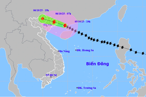 Bão Matmo đổ bộ Quảng Ninh, khu vực Bắc Bộ sẽ mưa to đến rất to